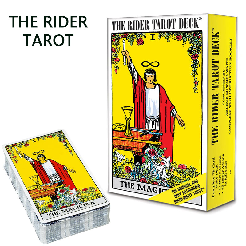 Tarot Deck With Guidebook - Колода Таро Райдера, английская/испанская, аутентичная колода
