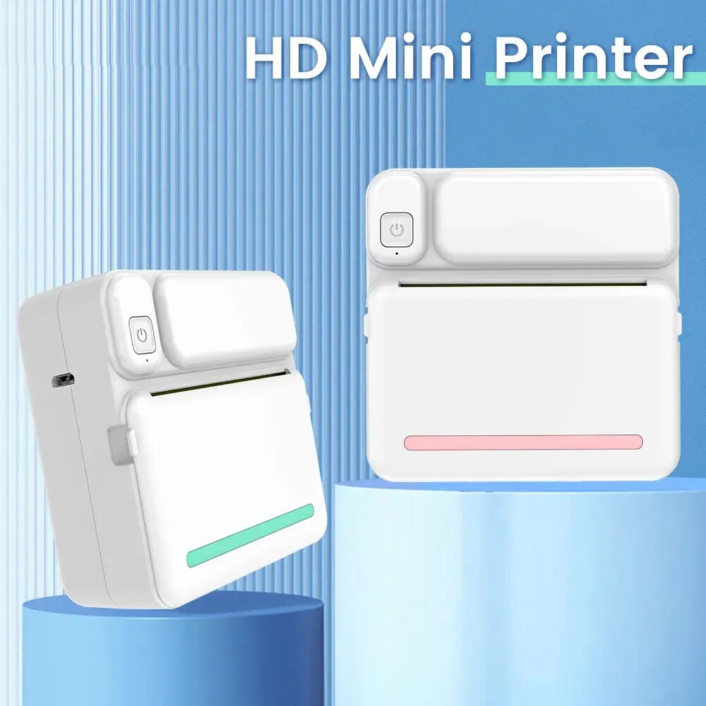 C19 MINI Print Портативный тер – обзор и цена Mini Pocket Thermal Printer Paper Roll